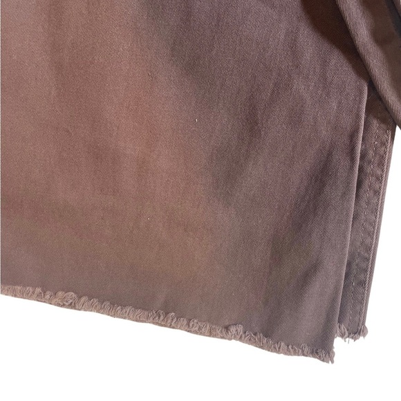 Tinseltown Junior Pant Pull On Bell Bottom Frayed Hem Parch Pockets High Rise - Picture 5 of 6